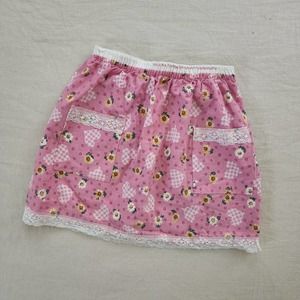 Vintage Floral Pocket Skirt kids 6/8